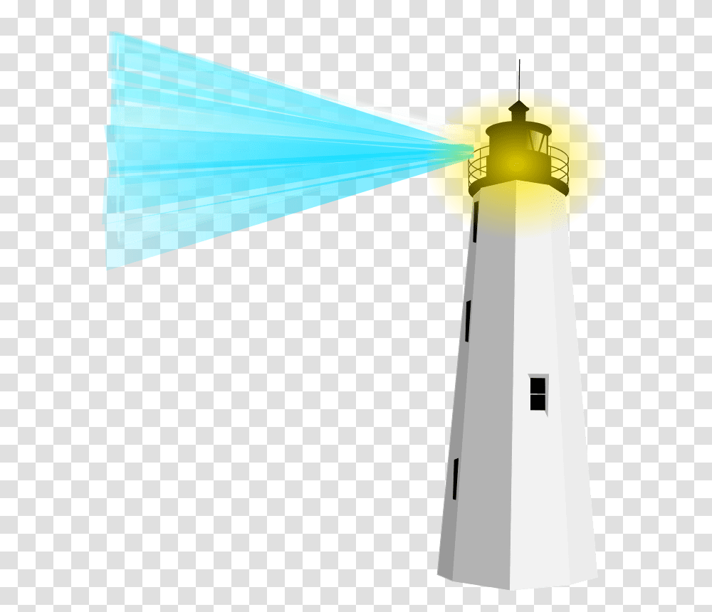 Lighthouse With Blue Light, Tower, Architecture, Building, Beacon Transparent Png