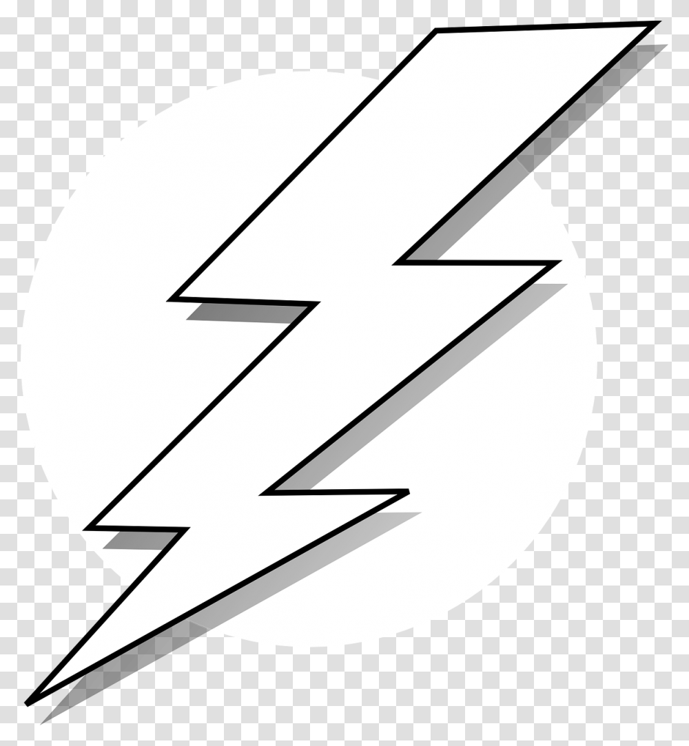 Lighting Bolt Print Out, Number, Recycling Symbol Transparent Png