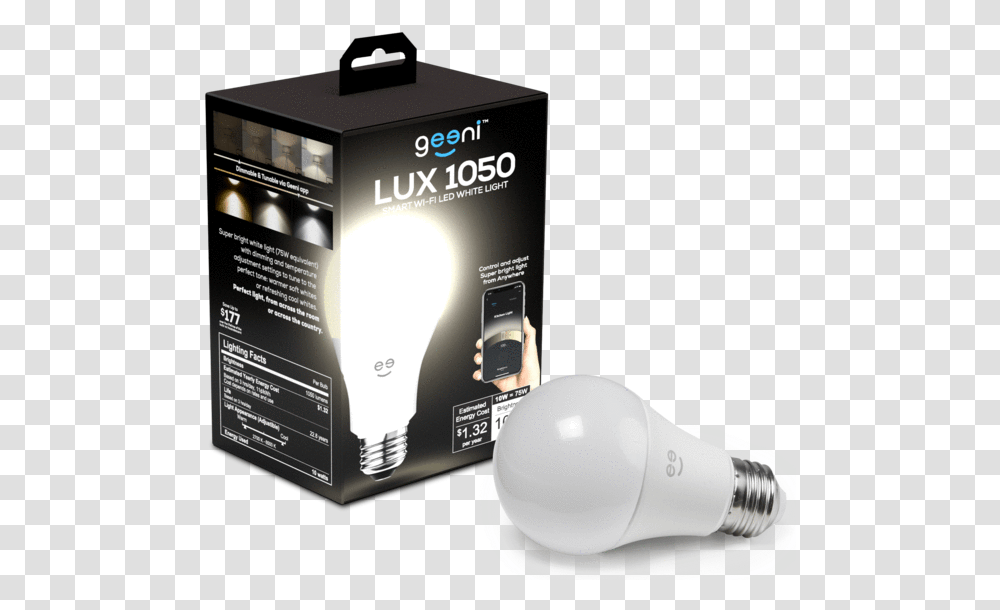 Lighting Geeni Smarthome Incandescent Light Bulb, Mobile Phone, Electronics, Cell Phone, Lightbulb Transparent Png