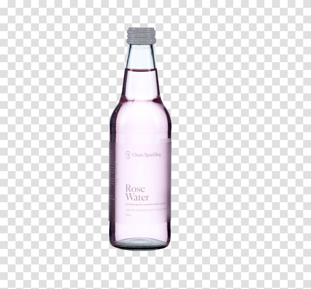 Lightly Sparkled Rose Water, Bottle, Beverage, Drink, Soda Transparent Png