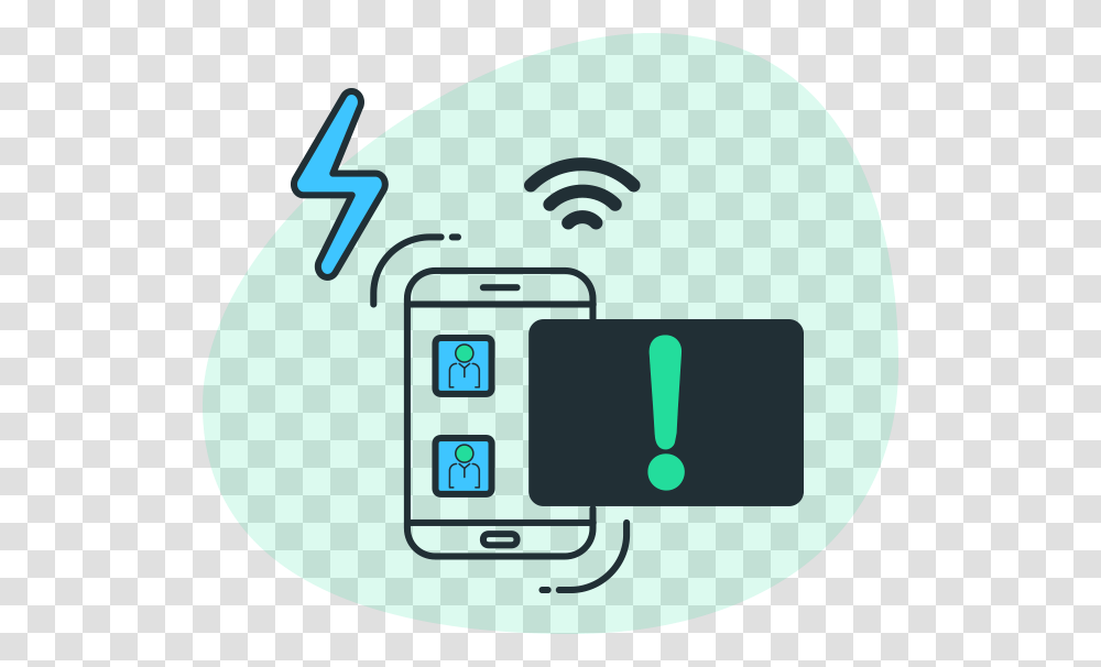 Lightning Alert Icon Mobile Games Clipart Black And White, Number, Electronics Transparent Png