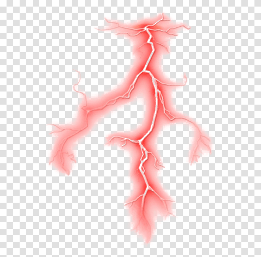 Lightning Background Red Lightning Bolt, Pattern, Stomach, Fractal, Ornament Transparent Png