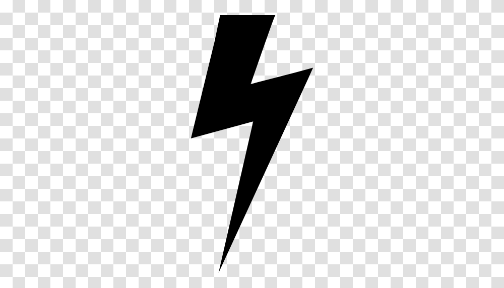 Lightning Bolt Black Shape, Axe, Tool, Sign Transparent Png