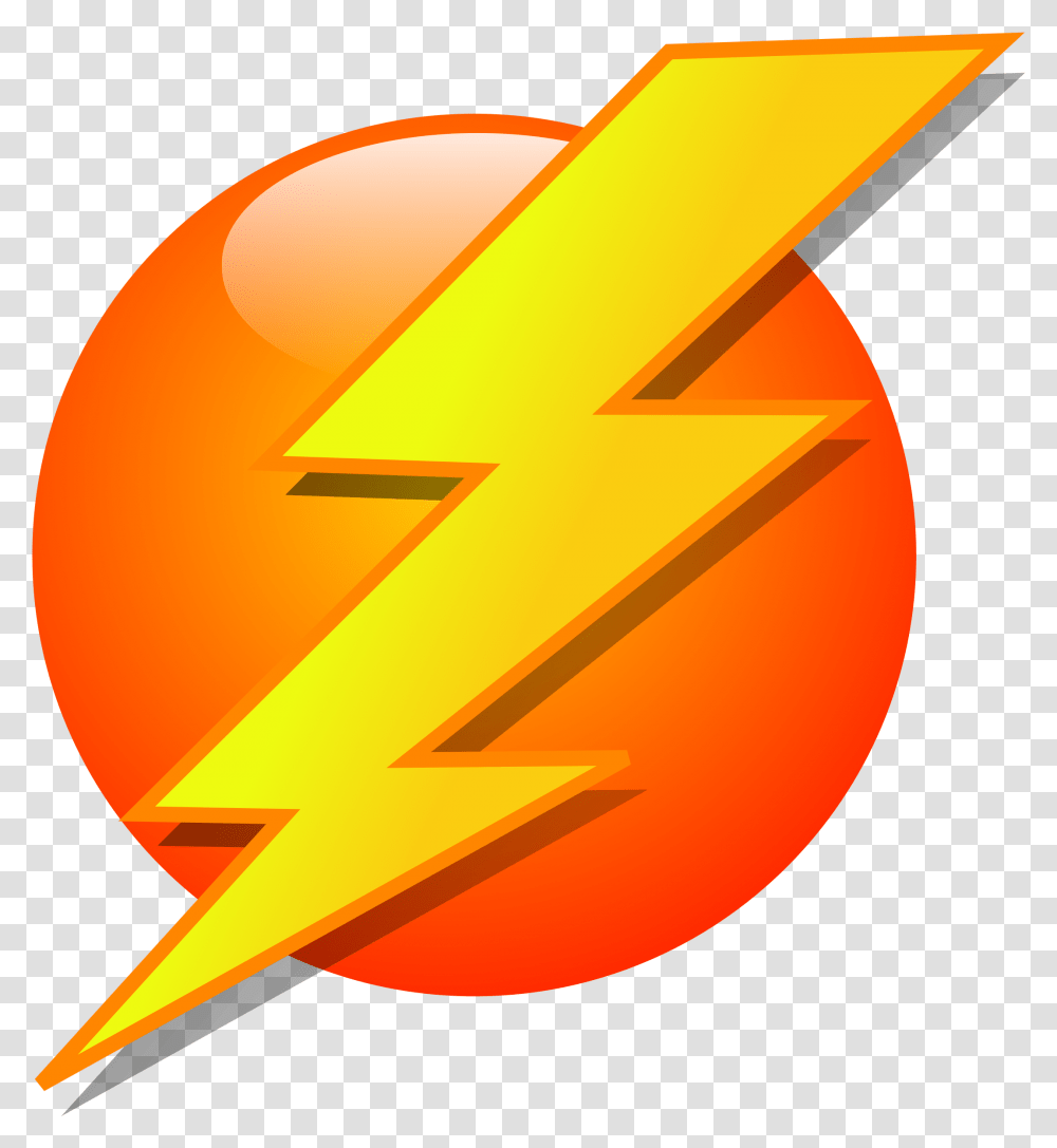 Lightning Bolt Clipart, Number, Logo Transparent Png