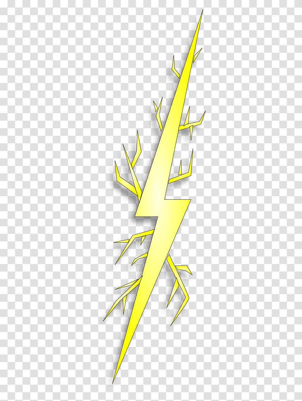 Lightning Bolt Clipart, Logo, Trademark Transparent Png