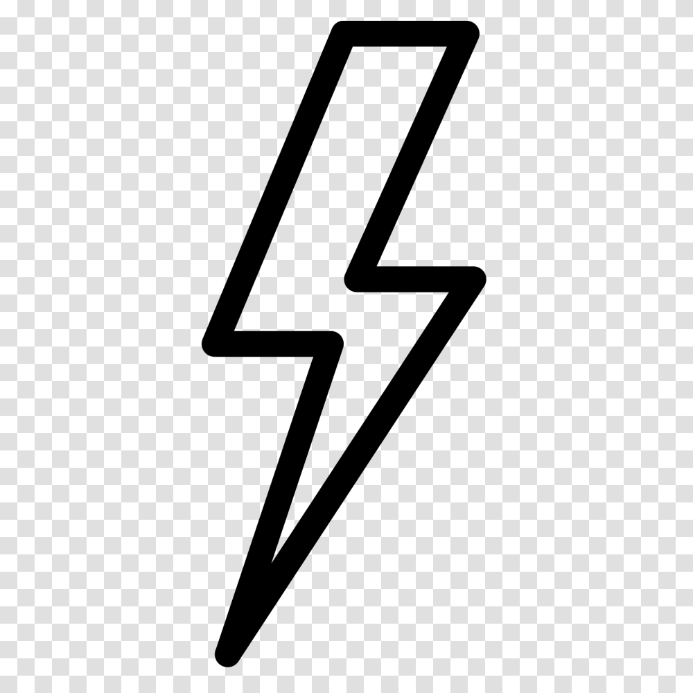 Lightning Bolt Icon, Gray, World Of Warcraft Transparent Png