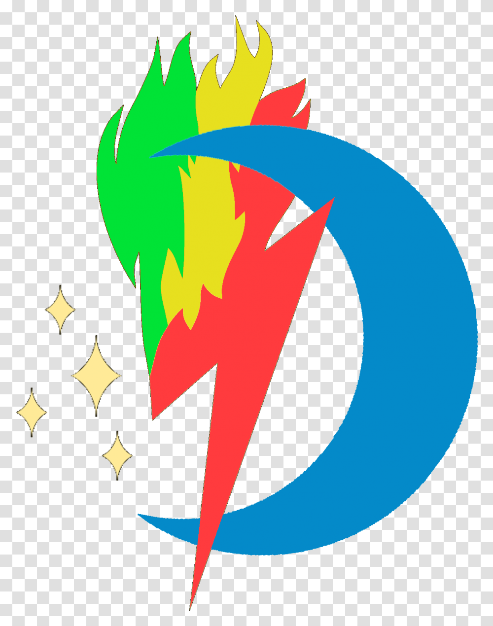 Lightning Bolt Lightning Mlp Lightning Cutie Mark, Star Symbol, Logo, Trademark Transparent Png