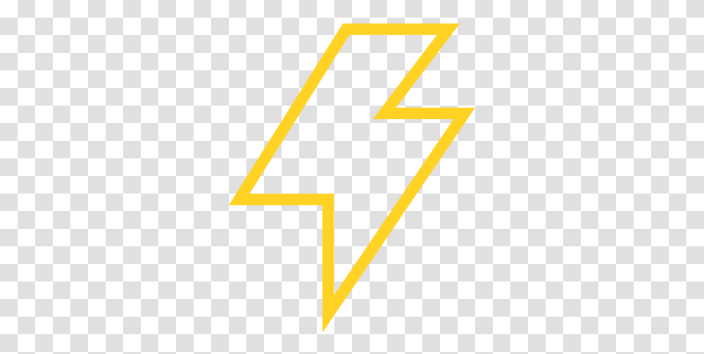 Lightning Bolt Stroke Icon & Svg Vector File Raio Desenho, Number, Symbol, Text, Cross Transparent Png