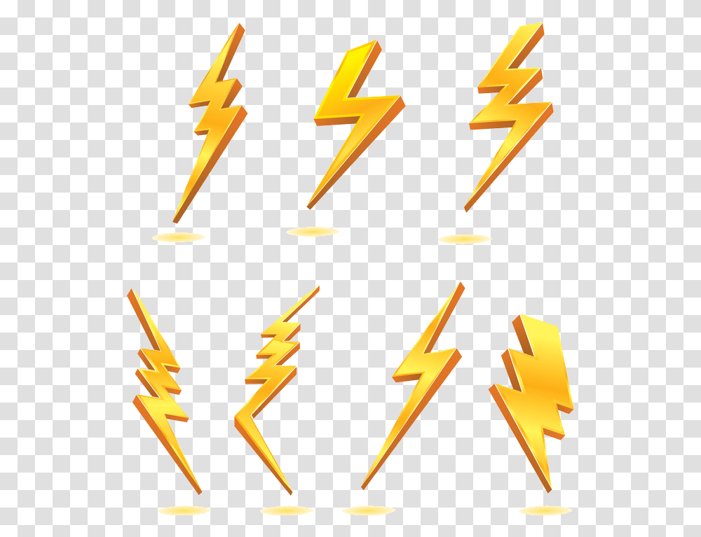 Lightning Clip Art Cartoon Lightning Strike, Number, Sign Transparent Png
