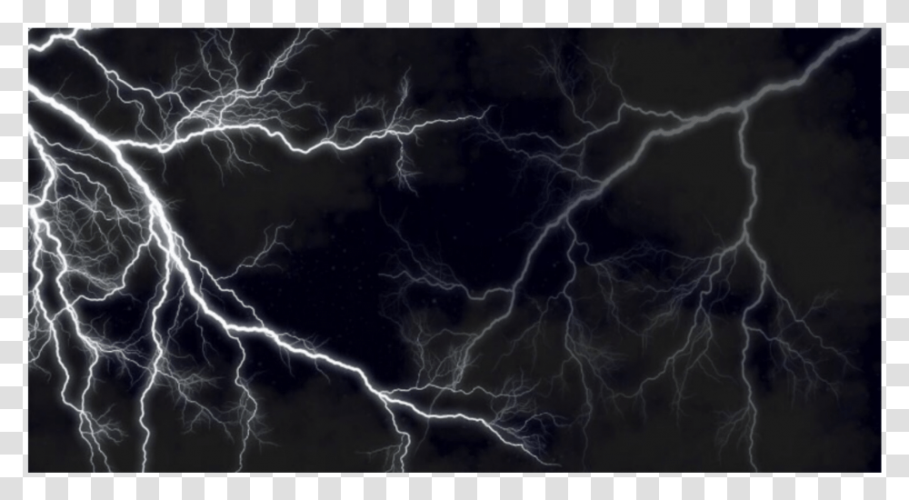 Lightning Clouds Sky Aesthetic Overlay Texture, Nature, Outdoors, Thunderstorm Transparent Png