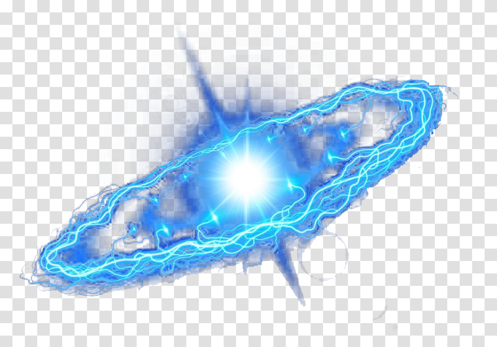 Lightning Euclidean Vector Blue Speedboat, Flare, Neon Transparent Png