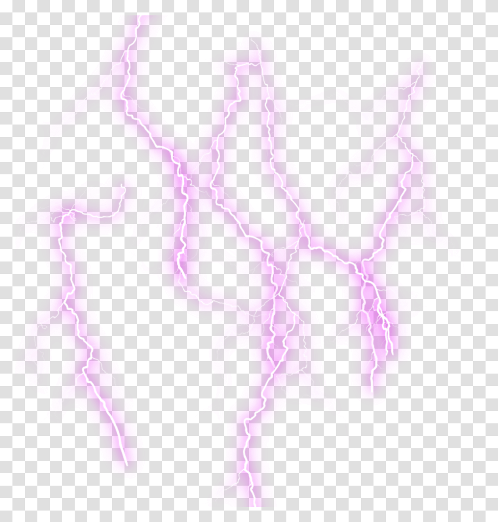 Lightning Gif Map, Purple, Pattern Transparent Png