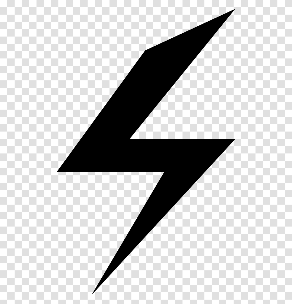 Lightning Icon Free Download, Number, Alphabet Transparent Png