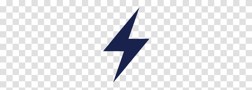 Lightning Icon, Star Symbol, Logo, Trademark Transparent Png