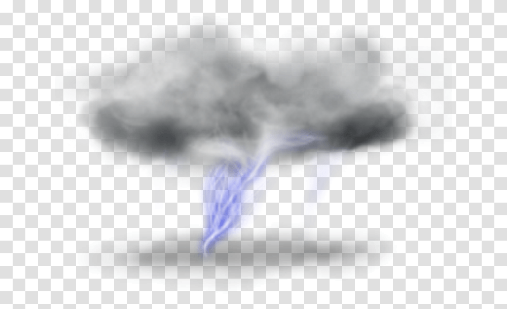 Lightning Image Clouds With Lightning, Nature, Outdoors, Mountain, Ice Transparent Png