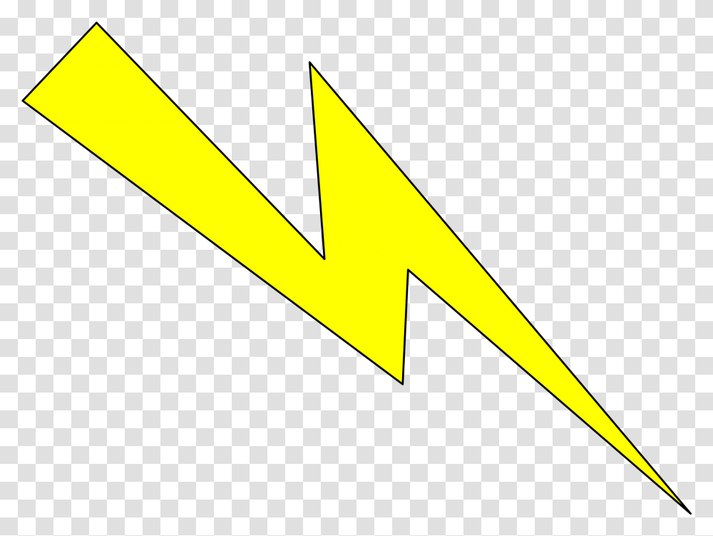 Lightning Image Yellow And Black Lightning Bolt, Axe, Tool, Symbol, Arrow Transparent Png