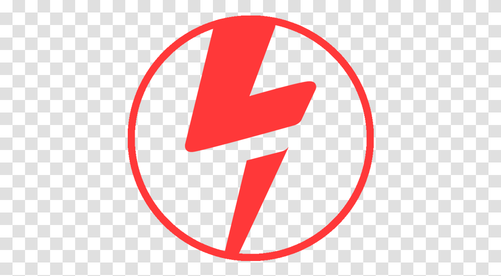 Lightning Ip Circle, Symbol, Logo, Trademark, Text Transparent Png