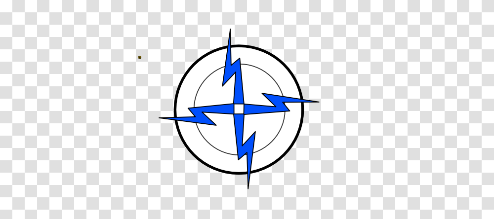 Lightning Logo Clip Art, Compass Transparent Png