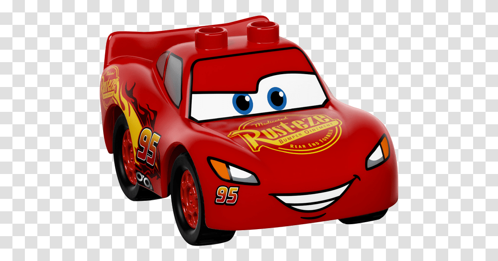 Lightning Mcqueen 95 Collection Of Free Clipart Cars Cars 3 Lego Duplo, Tire, Fire Truck, Vehicle, Transportation Transparent Png