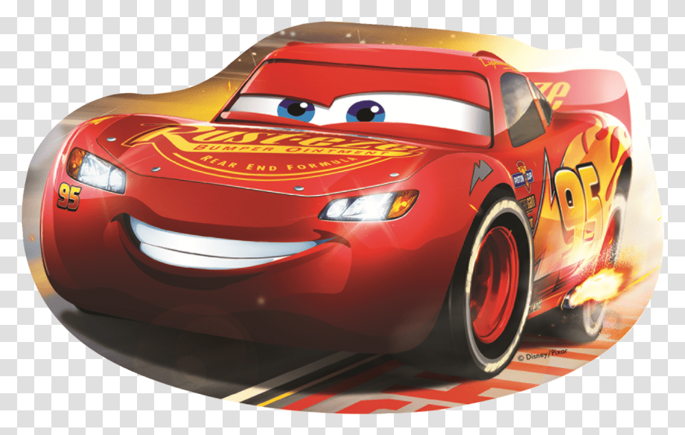 Lightning Mcqueen Advent Calendars Car Lighting, Vehicle, Transportation, Sports Car, Tire Transparent Png