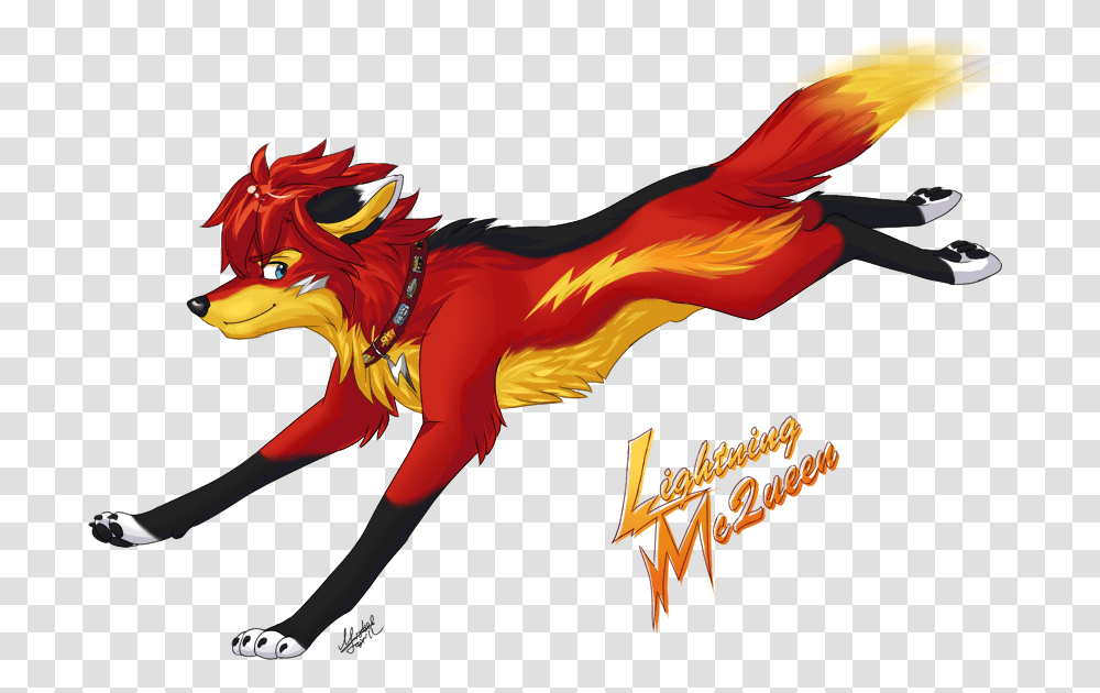 Lightning Mcqueen As A Furry Download Lightning Mcqueen As A Furry, Mammal, Animal, Bird, Wildlife Transparent Png