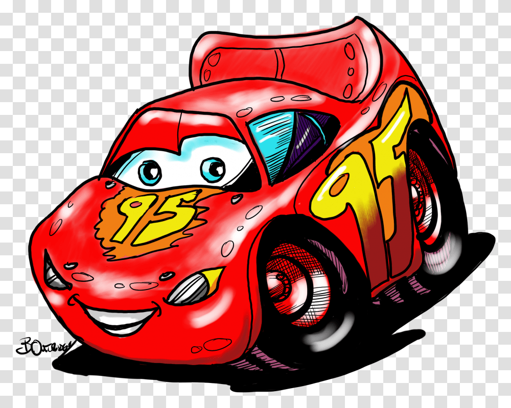 Lightning Mcqueen Cars 2 Drawing Mc Queen Cars Drawing, Sports Car, Vehicle, Transportation, Tire Transparent Png