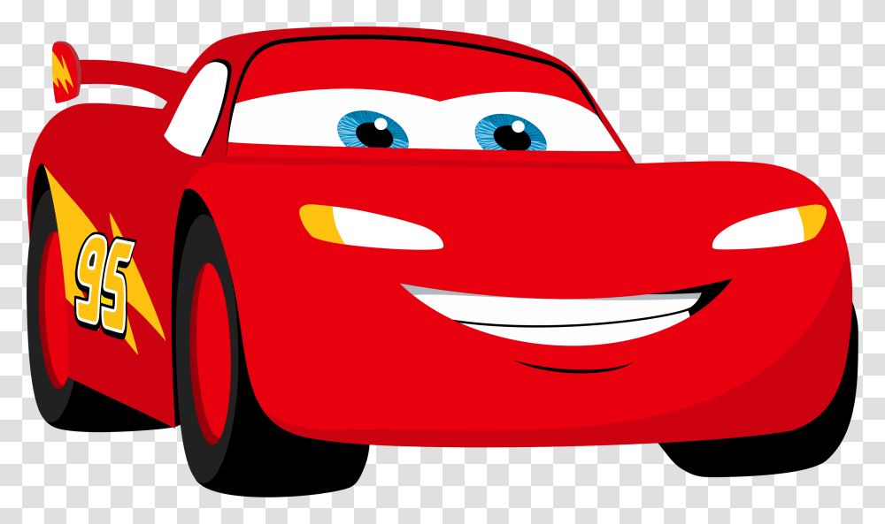 Lightning Mcqueen Disney Cars Clipart, Bumper, Vehicle, Transportation, Tire Transparent Png