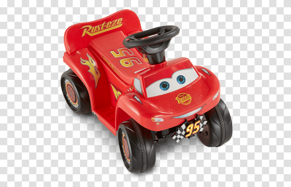 Lightning Mcqueen, Lawn Mower, Tool, Buggy, Vehicle Transparent Png