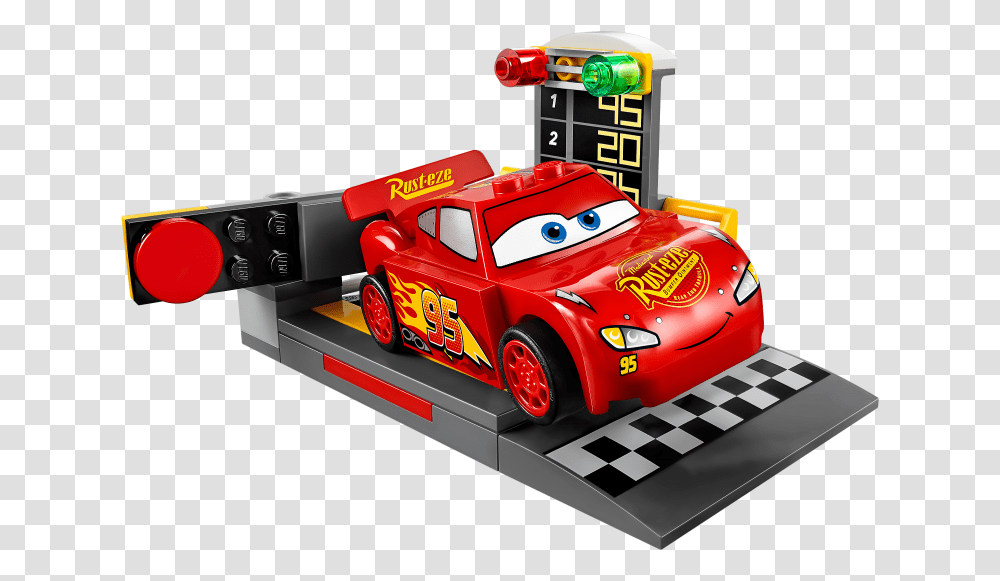Lightning Mcqueen Speed Launcher Lego Flash Mcqueen Notice, Race Car, Sports Car, Vehicle, Transportation Transparent Png