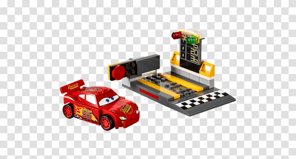 Lightning Mcqueen Speed Launcher Secret Chamber, Toy, Vehicle, Transportation, Car Transparent Png
