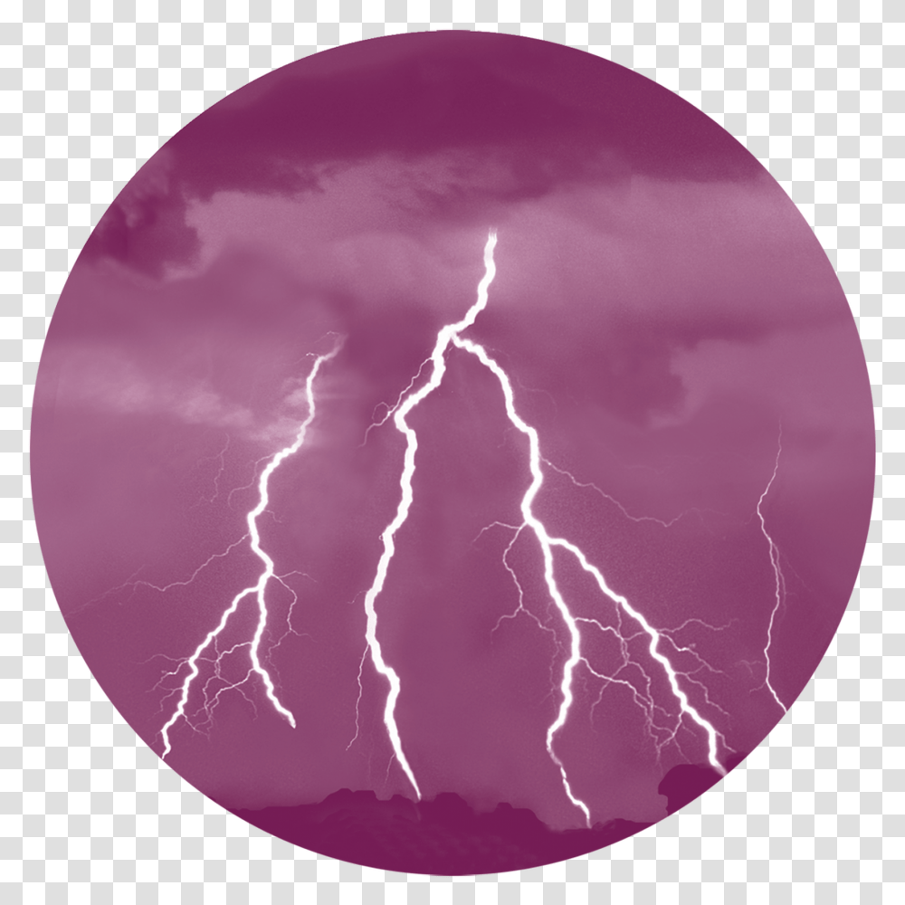 Lightning, Nature, Outdoors, Moon, Outer Space Transparent Png