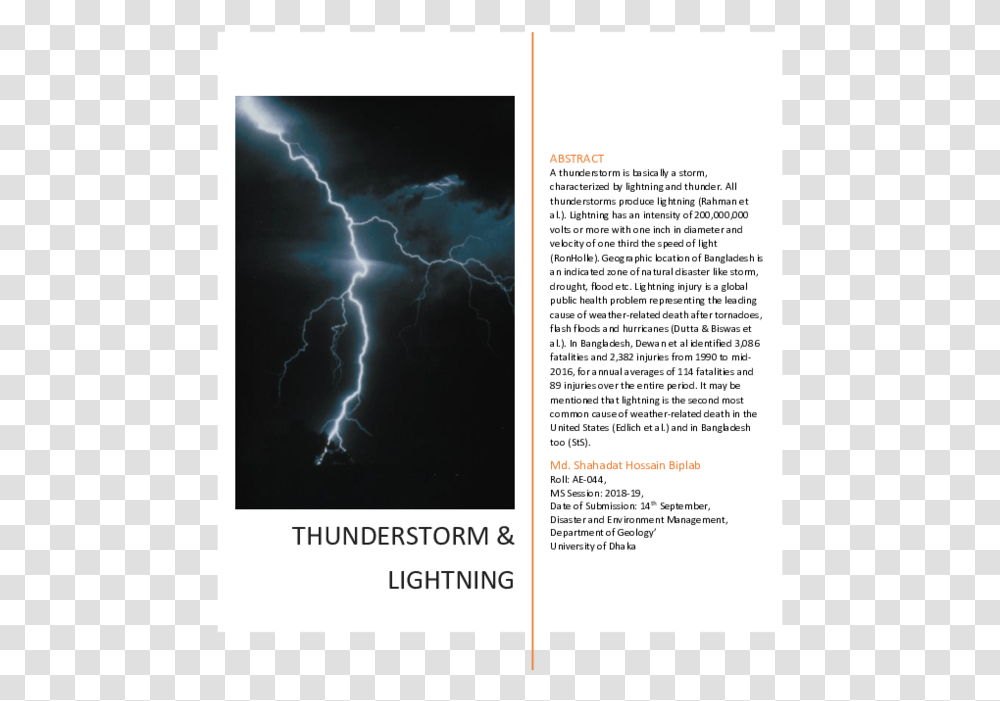 Lightning, Nature, Outdoors, Storm, Thunderstorm Transparent Png