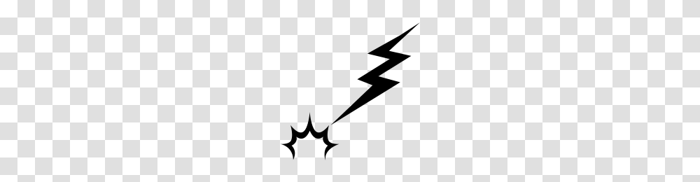Lightning Strike Icons Noun Project, Gray, World Of Warcraft Transparent Png