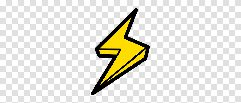 Lightning, Star Symbol, Sign, Number Transparent Png