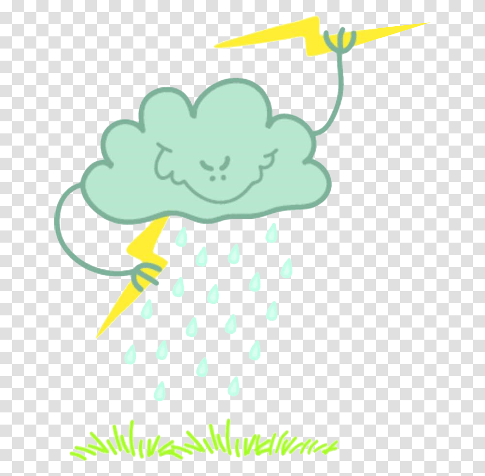 Lightning Thunderstorm Cloud Illustration, Outdoors, Animal, Amphibian Transparent Png