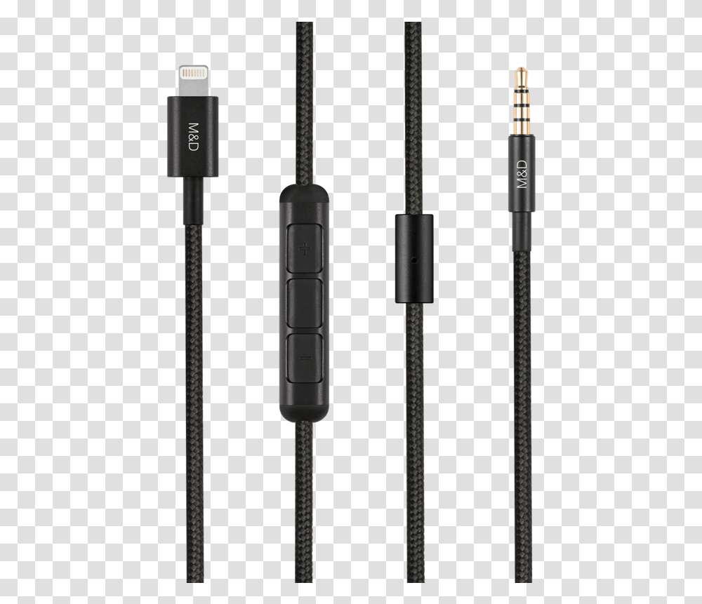 Lightning To 3 Usb C Headphones To Mm, Cable, Stick, Baton, Adapter Transparent Png