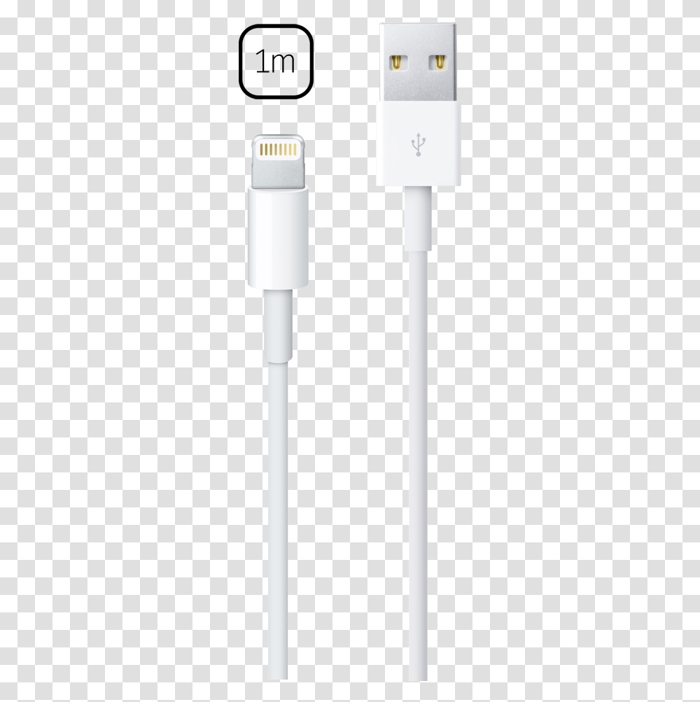Lightning To Usb Cable Usb Cable, Adapter, Plug, Electronics Transparent Png