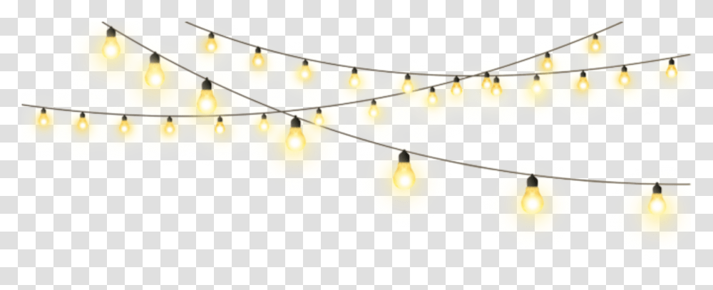 Lights Light Tumblr Asthetic Honeycollage Collage Yello Necklace, Furniture, Lamp, Lighting, Light Fixture Transparent Png