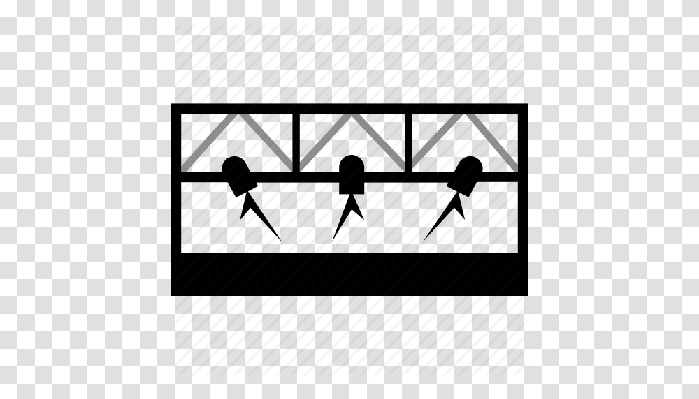 Lights Performance Performing Stage Icon, Silhouette Transparent Png