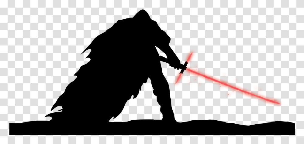 Lightsaber Clipart Svg Free For Vetor Star Wars Silhouette, Toy, Frisbee, Water Gun Transparent Png