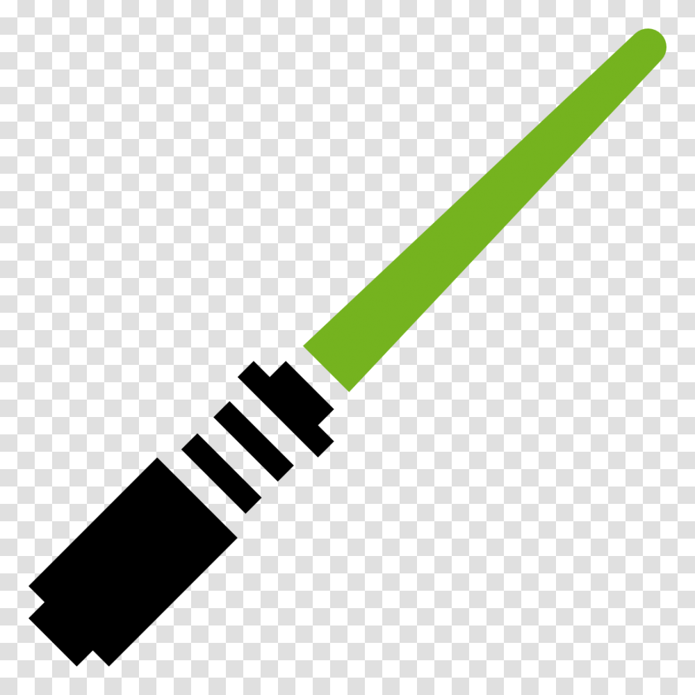 Lightsaber Green Icon Free Star Wars Iconset Sensible World, Crayon, Hockey, Team Sport, Sports Transparent Png