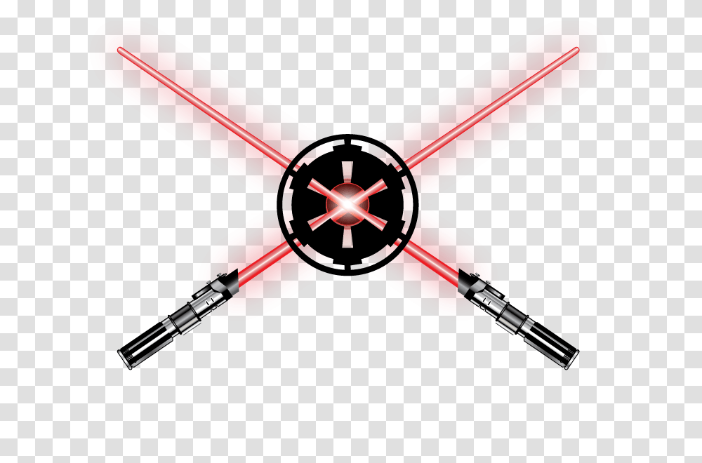 Lightsaberpng Lightsabers Crossing Red Light Sabers Star Wars Lightsaber Clipart, Tool, Screwdriver, Machine Transparent Png