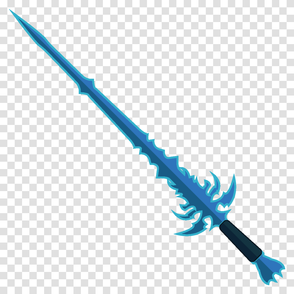 Lightsabers Blauw Obi Wan, Spear, Weapon, Weaponry, Trident Transparent Png