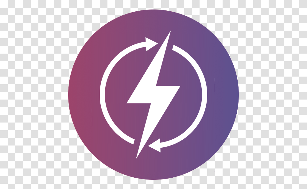 Lightspeed Automation Electrical Icon White And Black Background, Symbol, Star Symbol, Sign Transparent Png