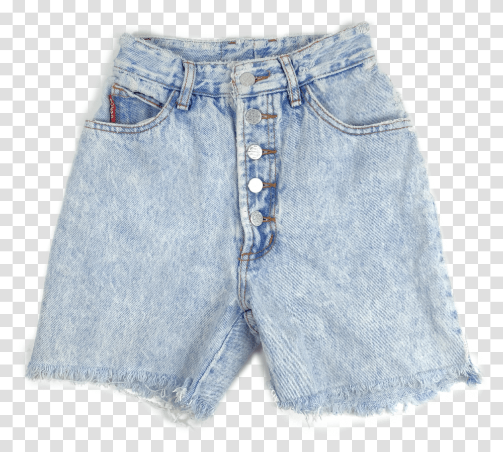 Lightwash Acid Bongo Exposed Button Distressed Denim Bermuda Shorts, Apparel, Person, Human Transparent Png