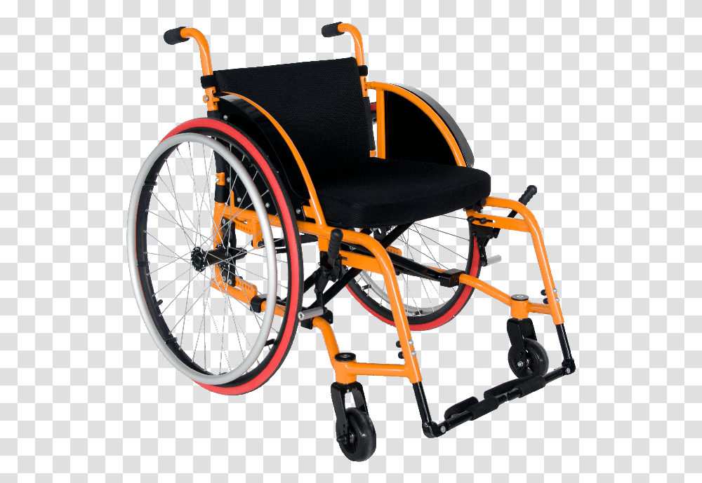 Lightweight Handicapped Reclining Manual Sports Wheelchair Wheelchair, Furniture, Machine, Bicycle, Vehicle Transparent Png