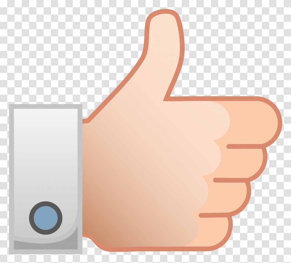 Like 6 Image Like Hand Vector, Thumbs Up, Finger, Wrist Transparent Png