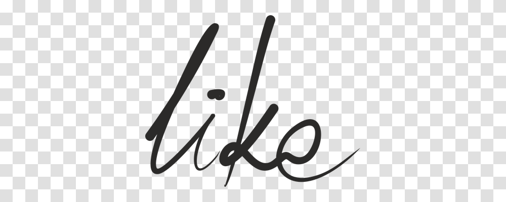 Like Technology, Handwriting, Signature Transparent Png