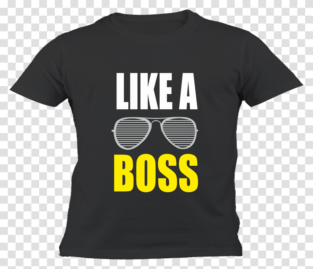Like A Boss Active Shirt, Apparel, T-Shirt, Sleeve Transparent Png