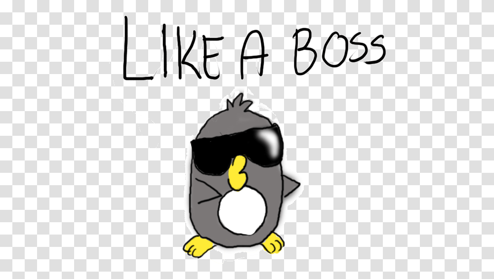 Like A Boss Penguin Gif, Bird, Animal, King Penguin Transparent Png
